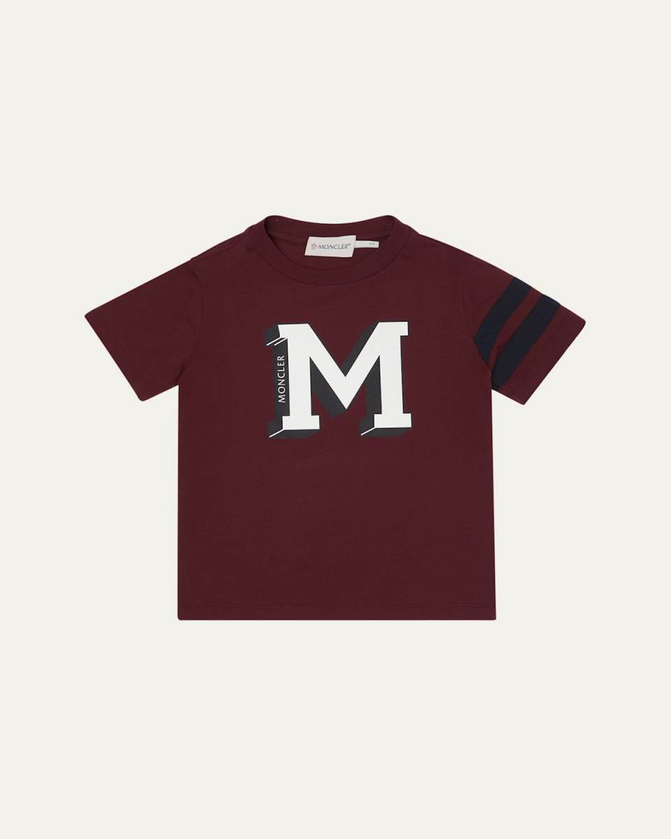 Boy's Big M Graphic Short-Sleeve T-Shirt, Size 4-14